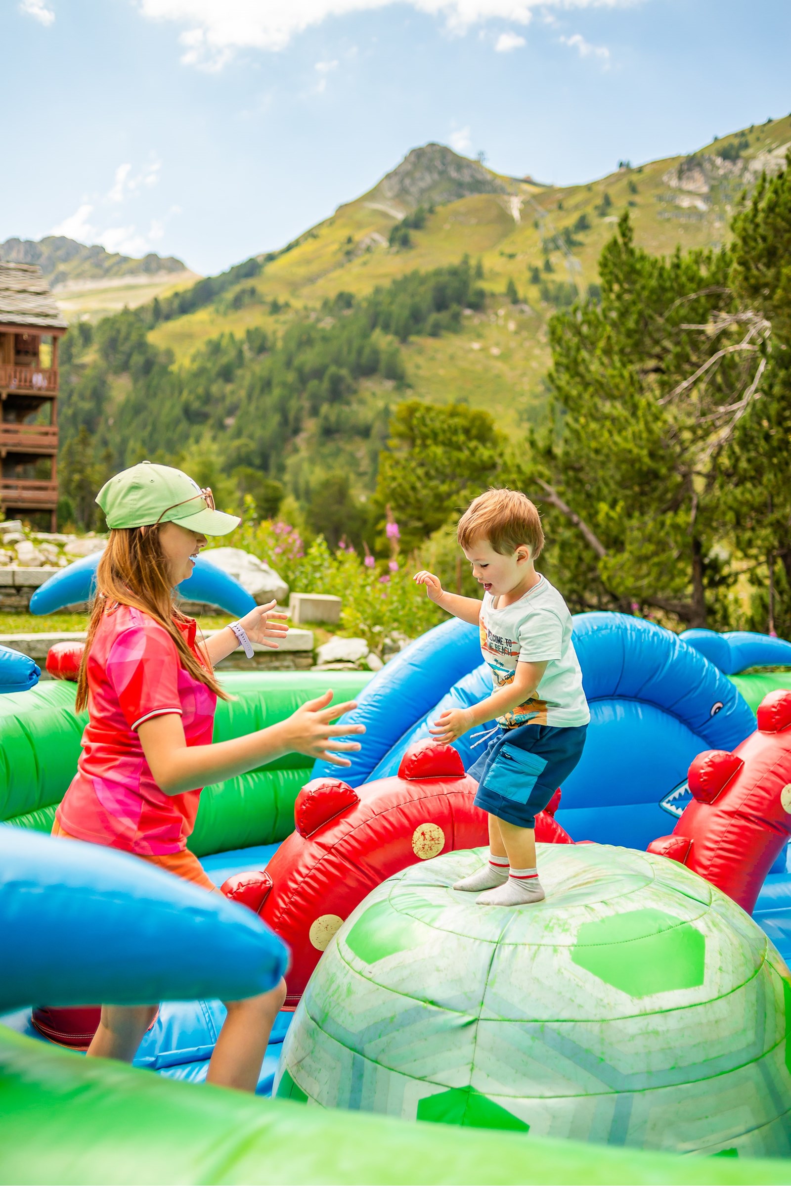 structure gonflable pour enfant