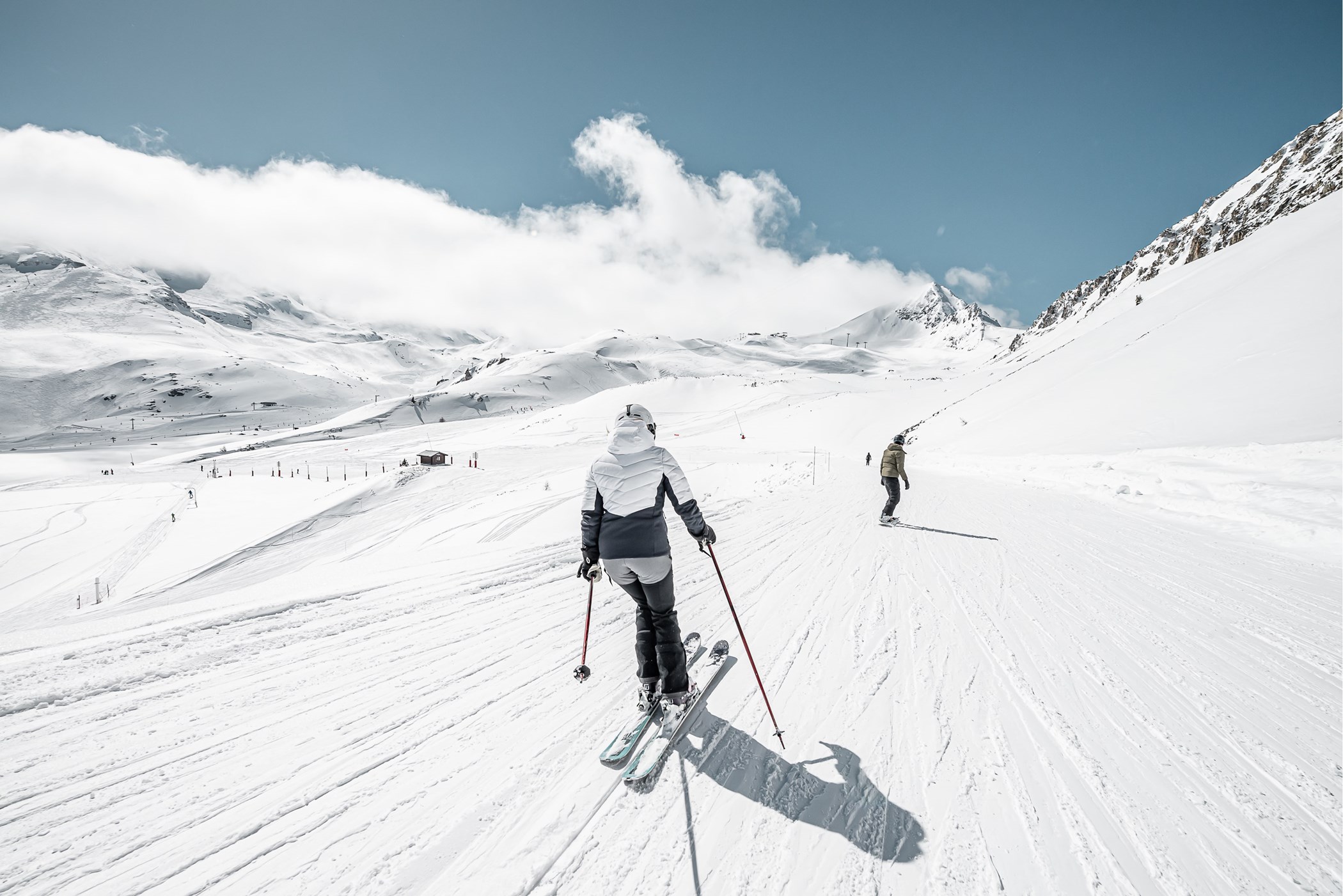 domaine skiable arc 1950