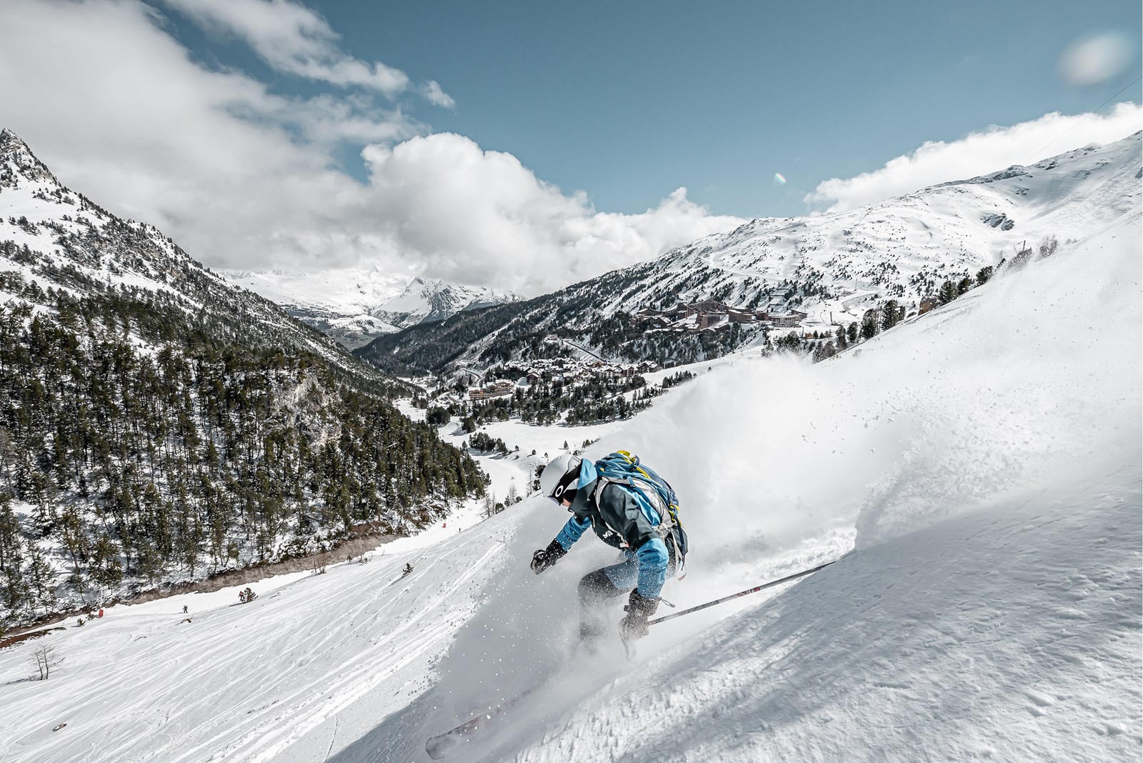 domaine skiable arc 1950